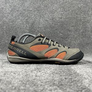 Merrell True Glove J85531 Mens Sz 10 Brindle Harvest Pumpkin Running Shoes Used